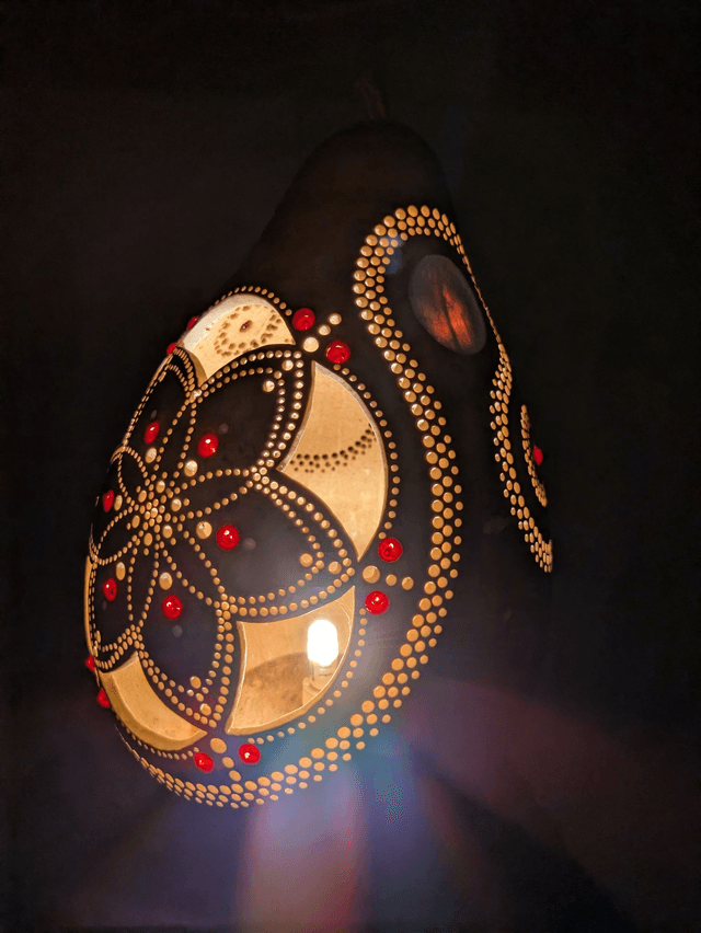 Calebasse lumineuse Ankara