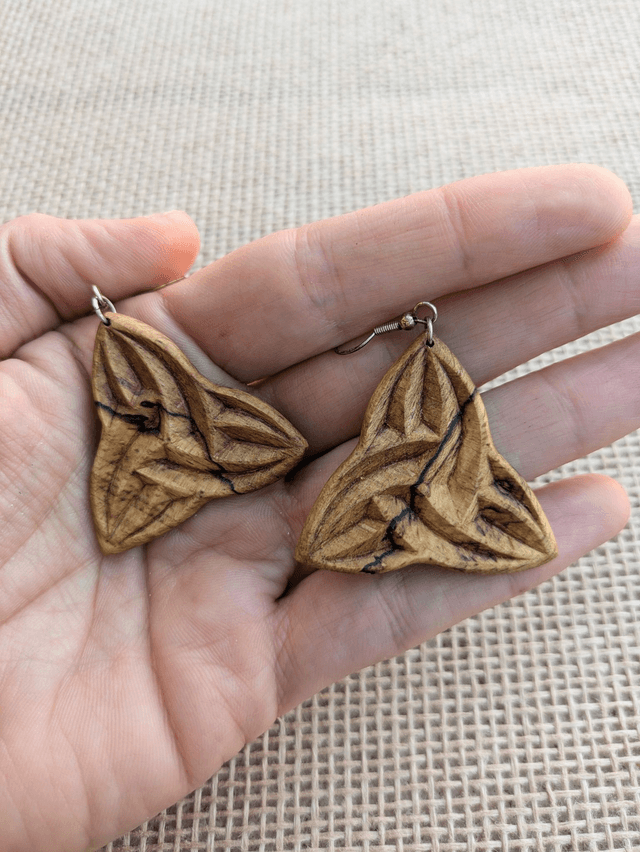 Boucles d'oreille Triskel