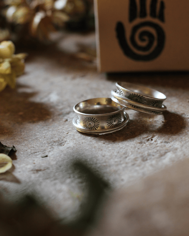 Bague sensorielle Soleïa Argent
