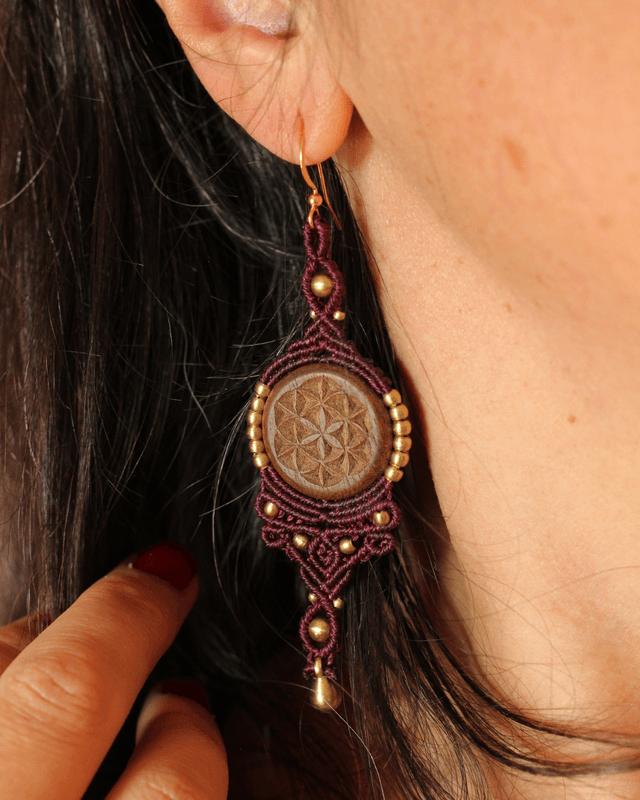 Boucles d'oreille Lumnia