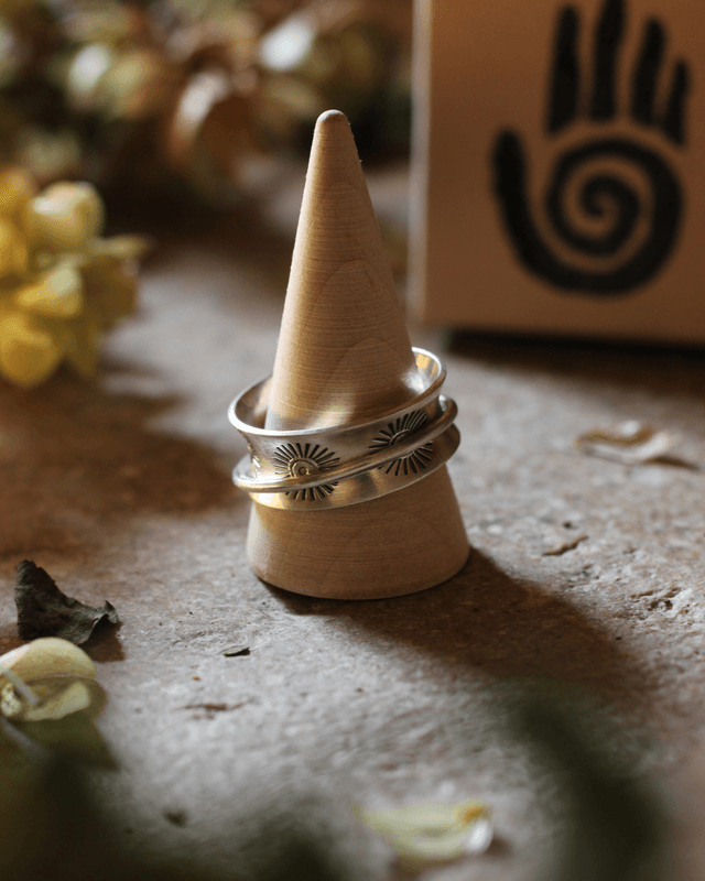 Bague sensorielle Soleïa Argent