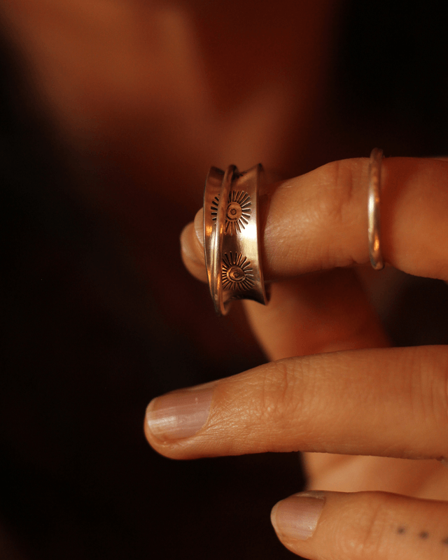Bague sensorielle Soleïa Argent