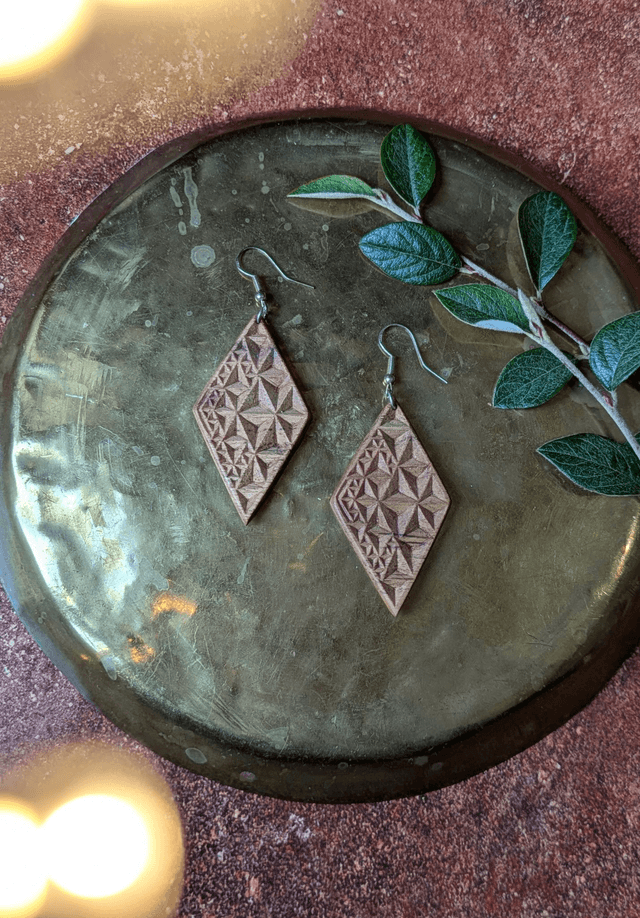 Boucles d'oreille Trinéa