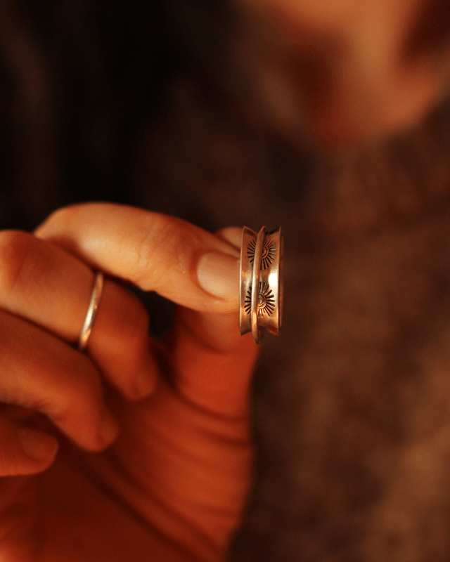 Bague sensorielle Soleïa Argent