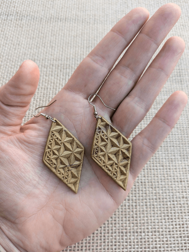 Boucles d'oreille Trinéa