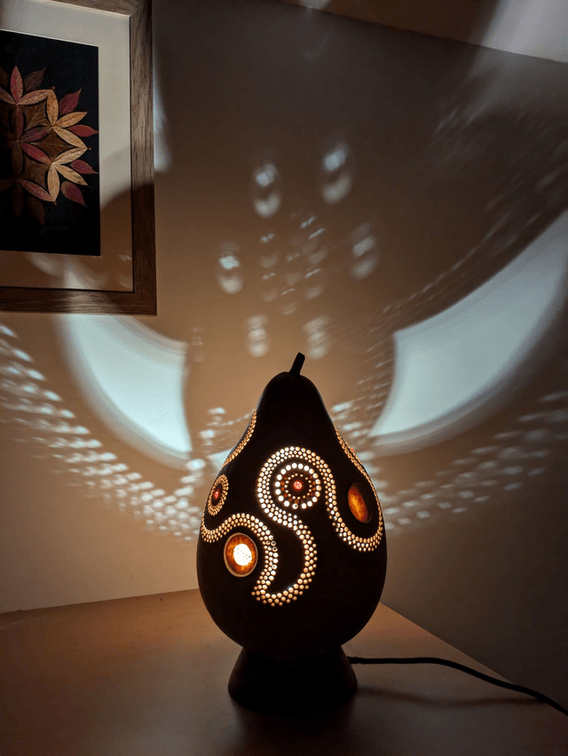 Calebasse lumineuse Ankara